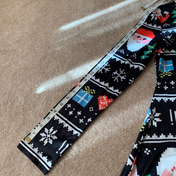 LADIES SANTA 🎅 “HOHOHO” PRINT DRESS NWOT L… - Picture 6 of 16